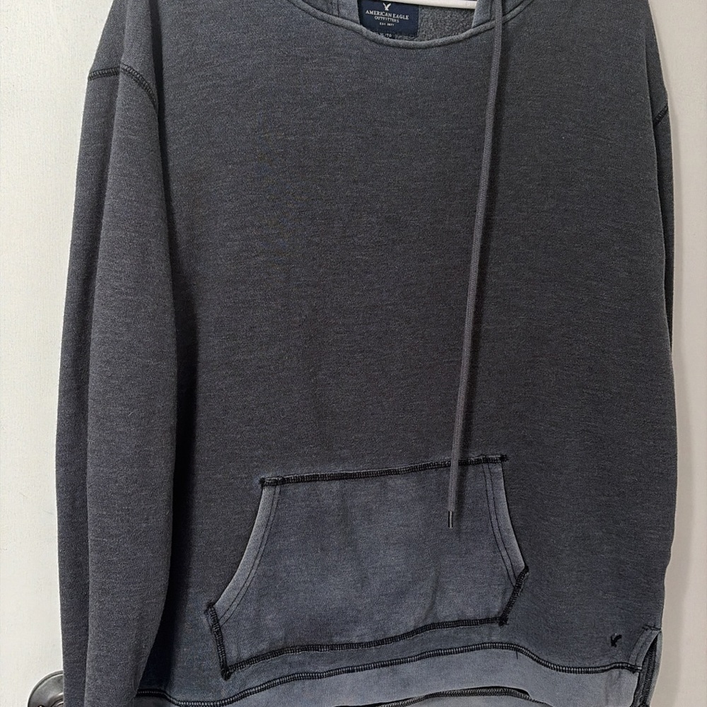 American Eagle Outfitters Heather Blue Top